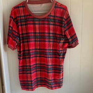 Plaid Shirt - Red and Green